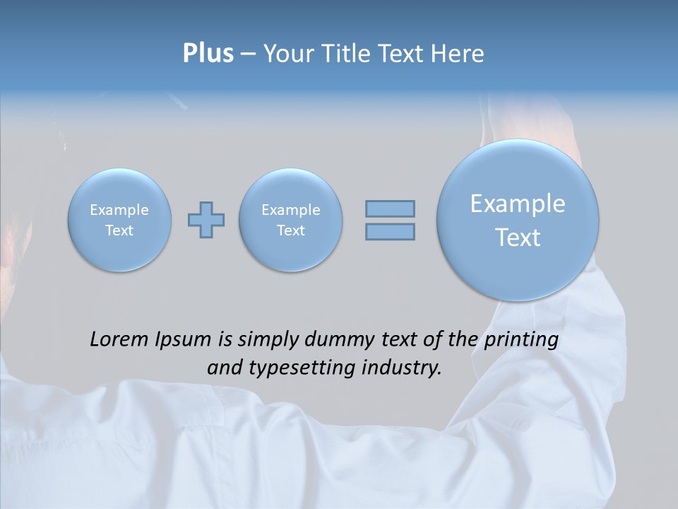 Education Good Think PowerPoint Template