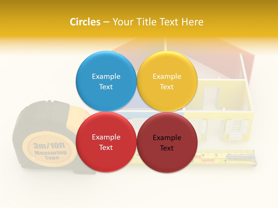 Mark Centimeter Ruler PowerPoint Template