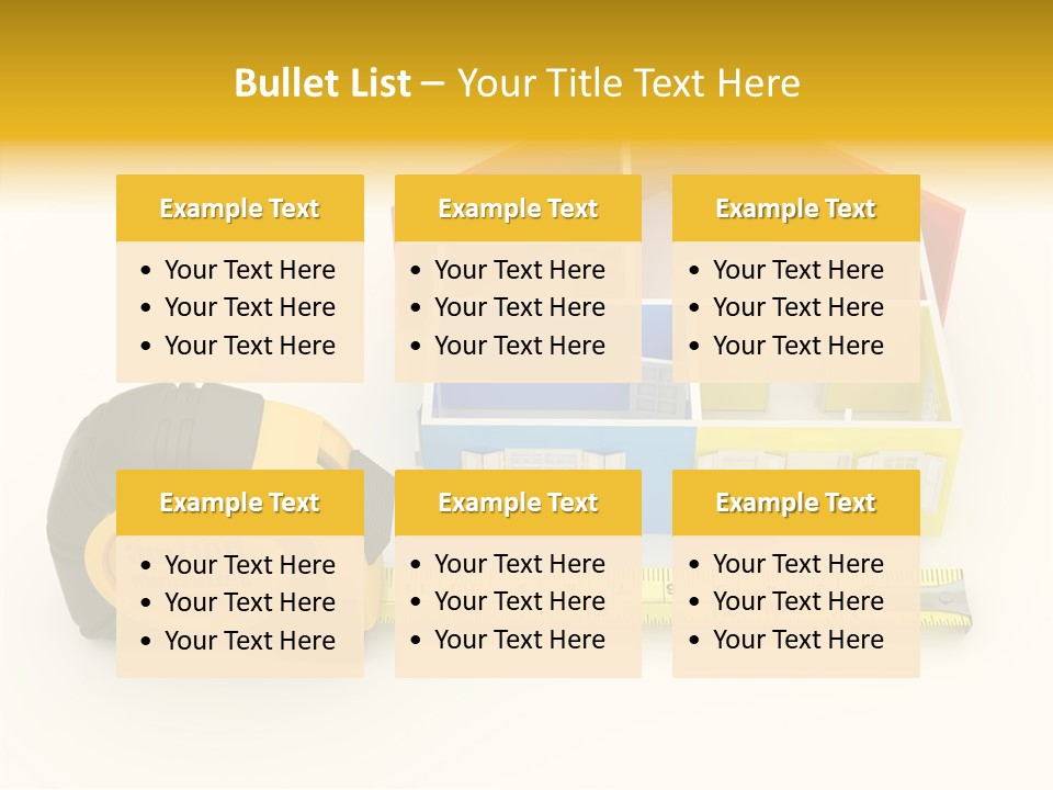 Mark Centimeter Ruler PowerPoint Template