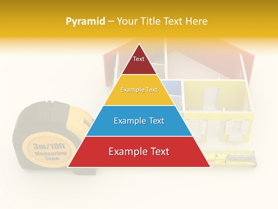 Mark Centimeter Ruler PowerPoint Template