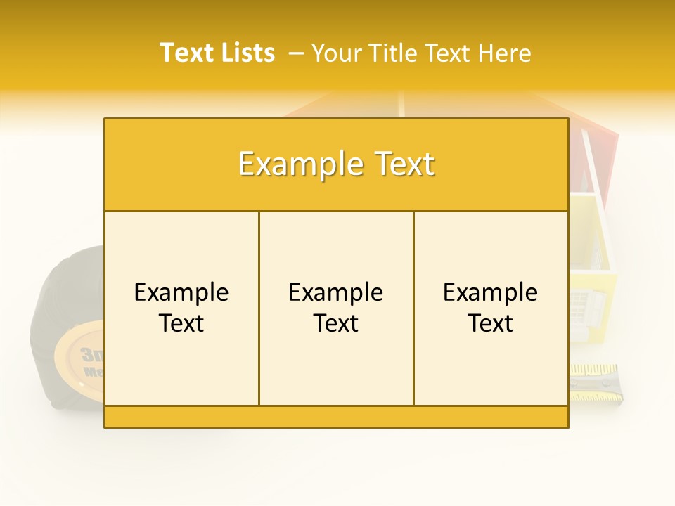 Mark Centimeter Ruler PowerPoint Template