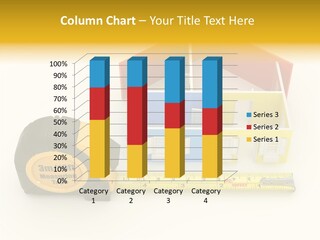 Mark Centimeter Ruler PowerPoint Template