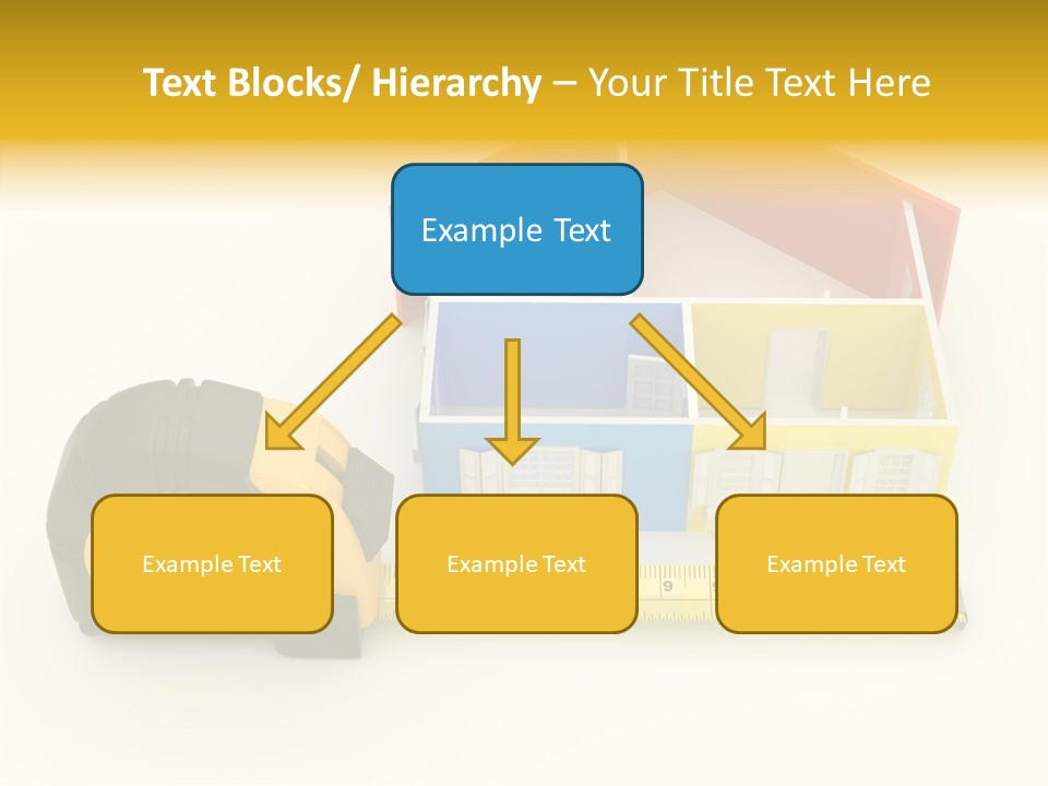 Mark Centimeter Ruler PowerPoint Template