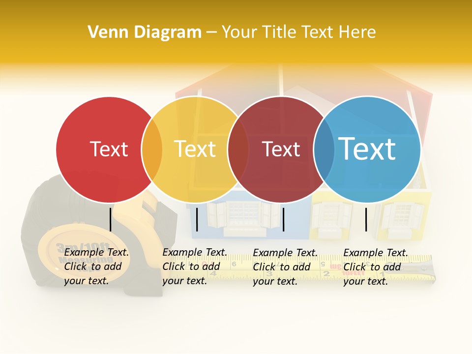 Mark Centimeter Ruler PowerPoint Template