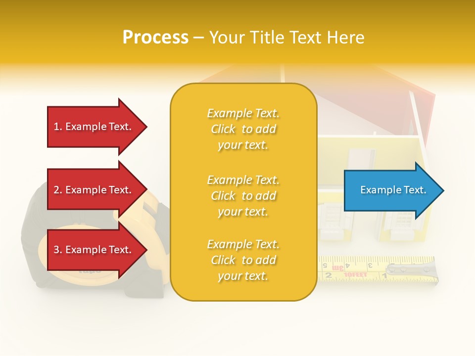 Mark Centimeter Ruler PowerPoint Template
