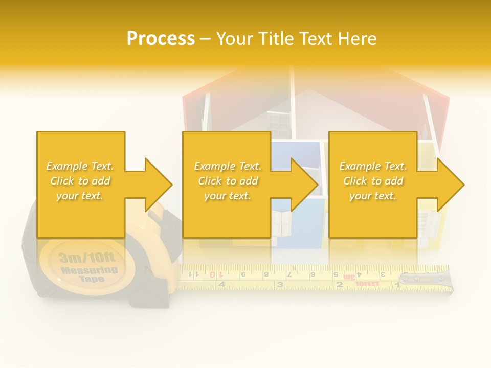 Mark Centimeter Ruler PowerPoint Template