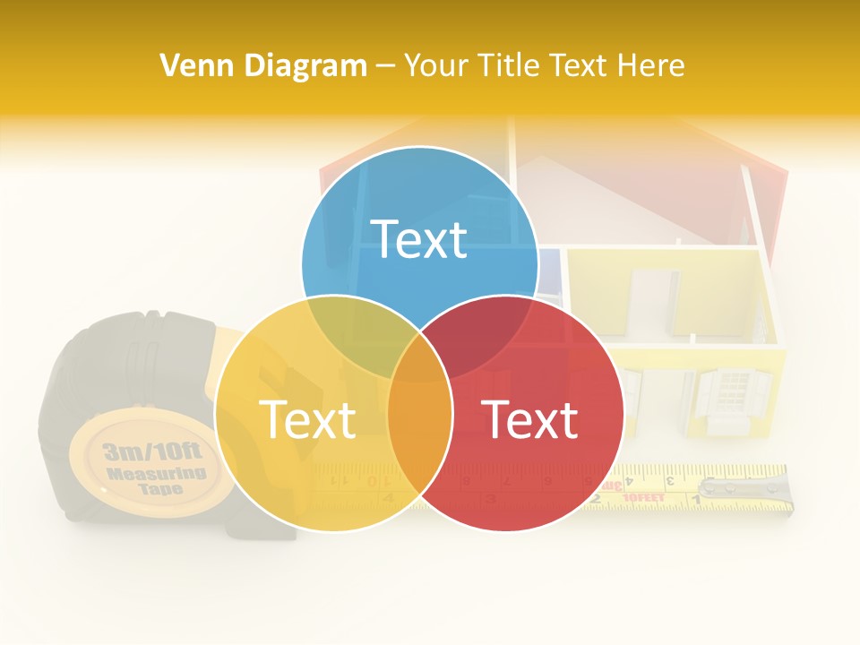 Mark Centimeter Ruler PowerPoint Template