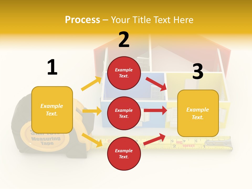Mark Centimeter Ruler PowerPoint Template