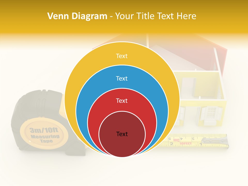 Mark Centimeter Ruler PowerPoint Template