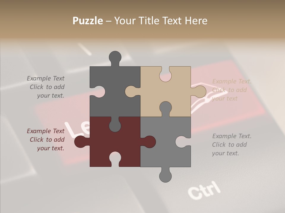 E Learning Distance Education Learning PowerPoint Template