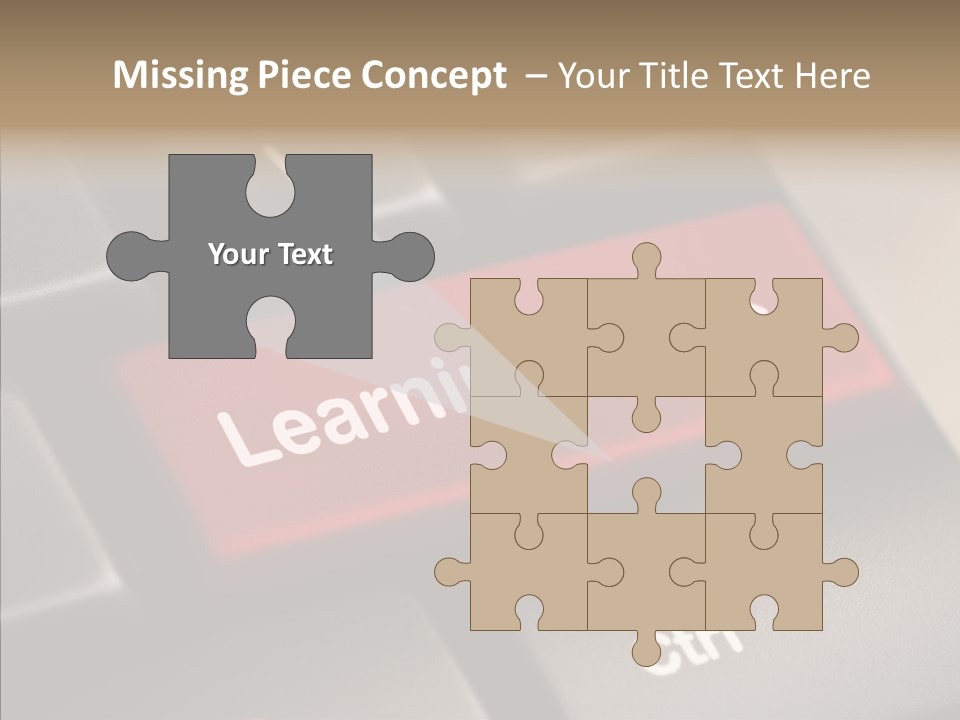E Learning Distance Education Learning PowerPoint Template