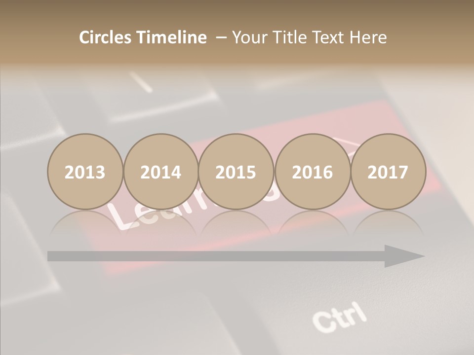 E Learning Distance Education Learning PowerPoint Template