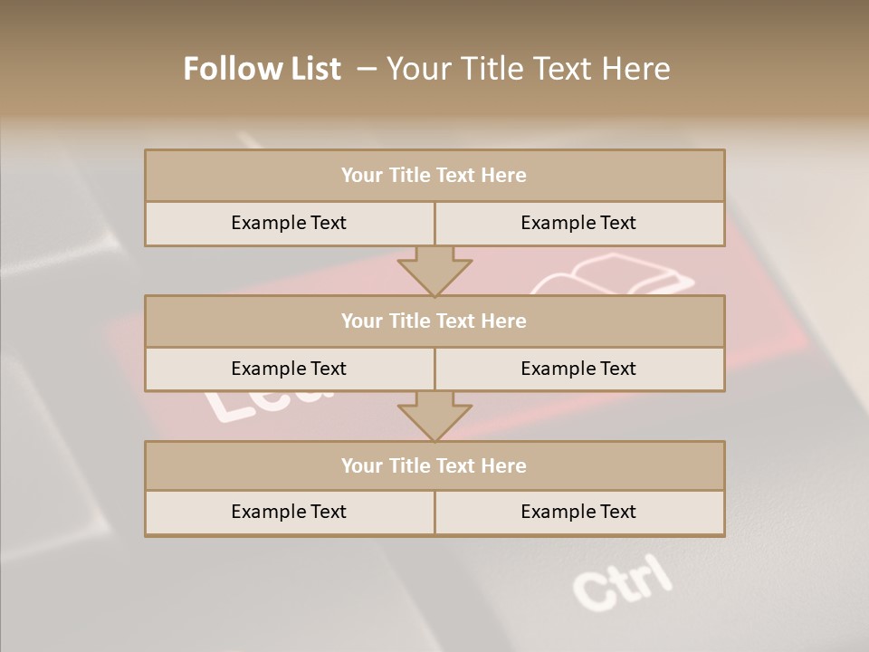 E Learning Distance Education Learning PowerPoint Template