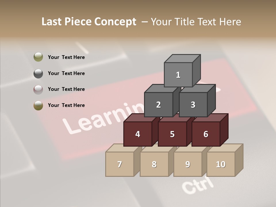 E Learning Distance Education Learning PowerPoint Template