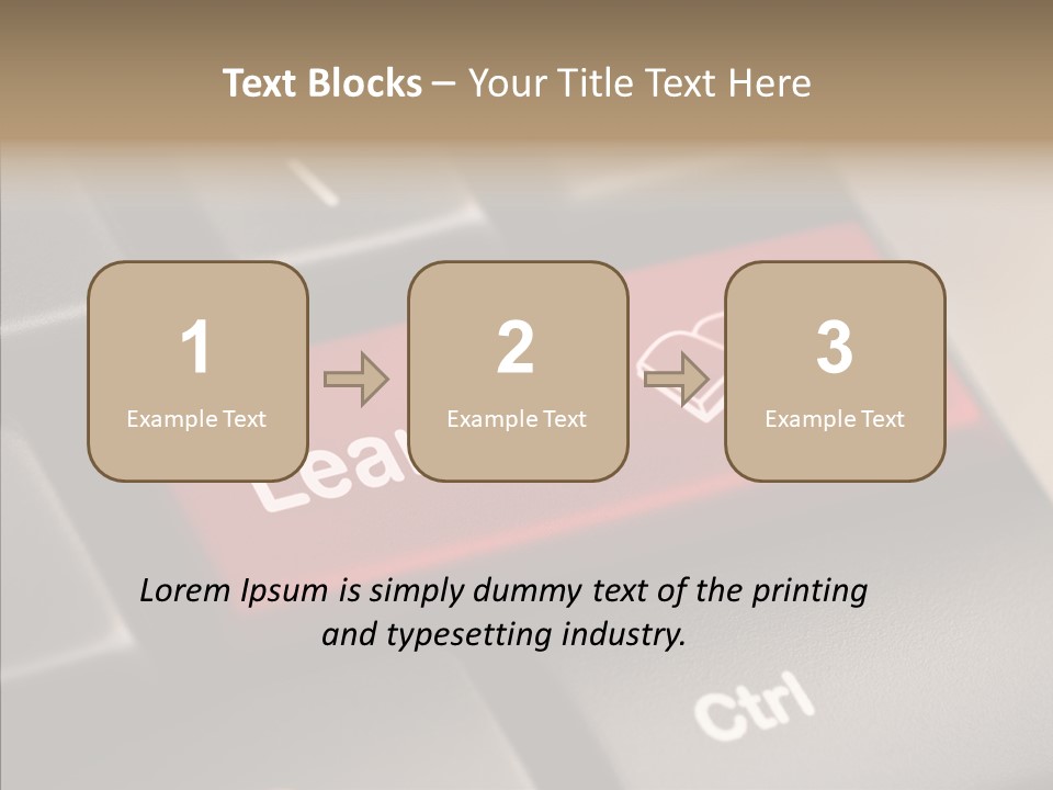 E Learning Distance Education Learning PowerPoint Template