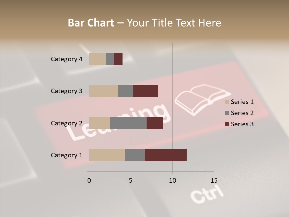 E Learning Distance Education Learning PowerPoint Template