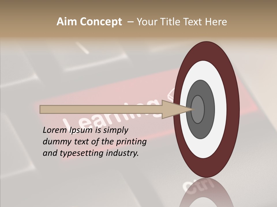 E Learning Distance Education Learning PowerPoint Template