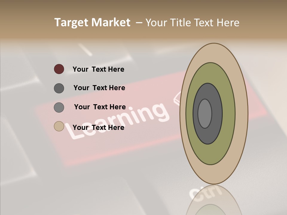 E Learning Distance Education Learning PowerPoint Template