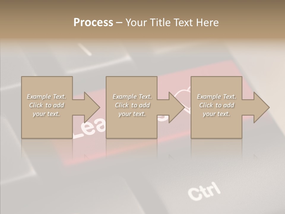 E Learning Distance Education Learning PowerPoint Template
