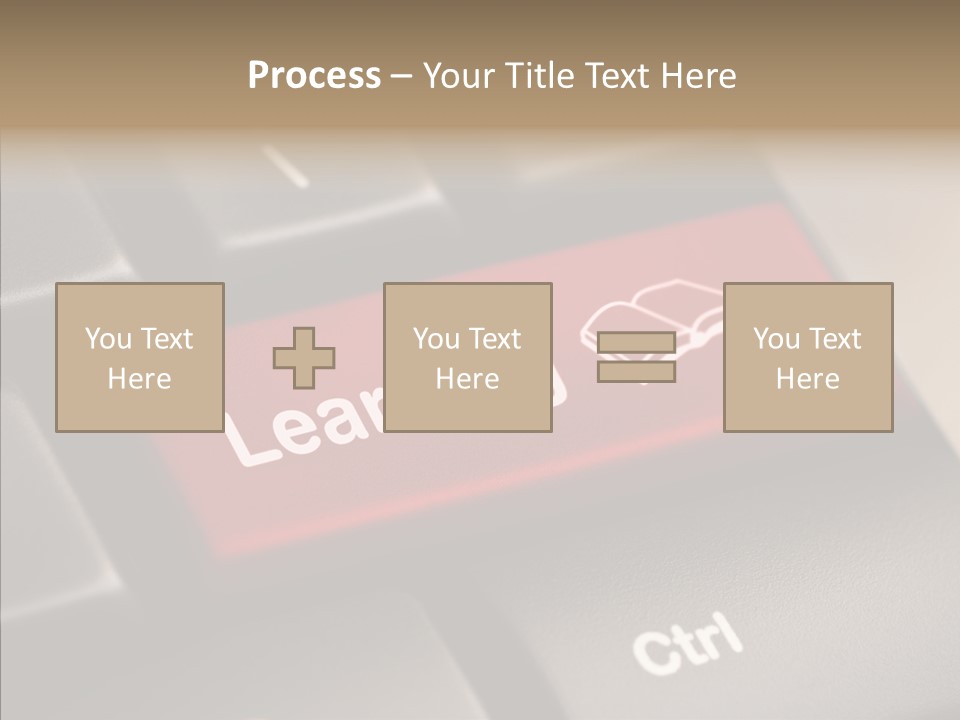 E Learning Distance Education Learning PowerPoint Template