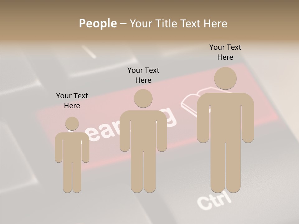 E Learning Distance Education Learning PowerPoint Template