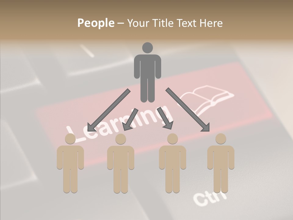 E Learning Distance Education Learning PowerPoint Template