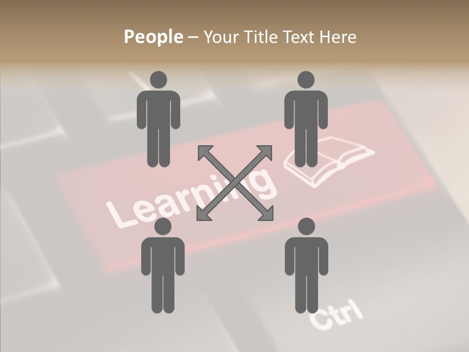 E Learning Distance Education Learning PowerPoint Template