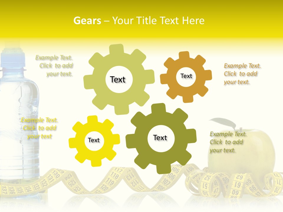 Earphone Nobody Audio PowerPoint Template