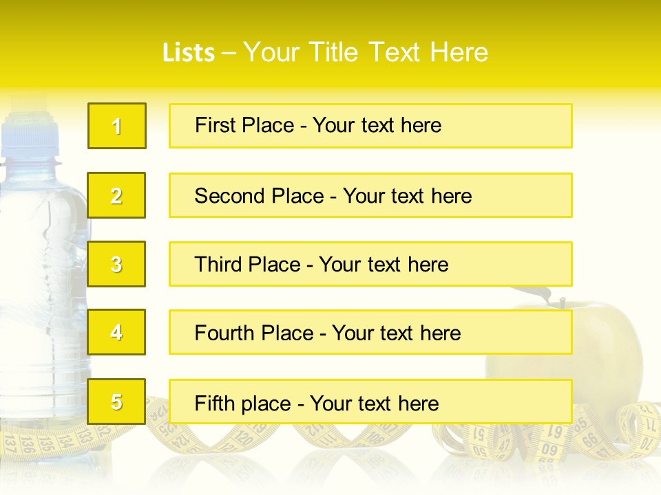Earphone Nobody Audio PowerPoint Template