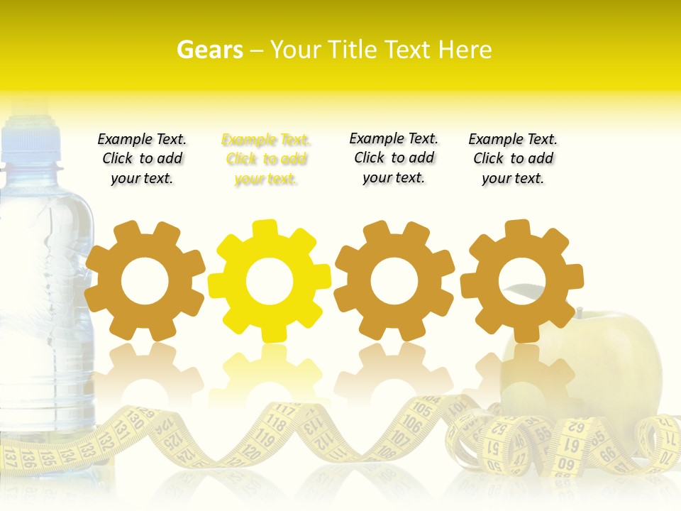 Earphone Nobody Audio PowerPoint Template