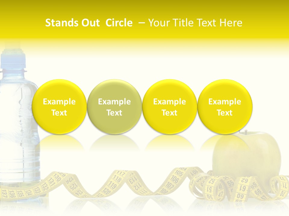 Earphone Nobody Audio PowerPoint Template