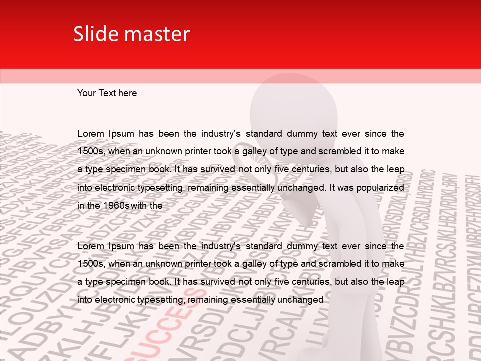 Glass Win Opportunity PowerPoint Template