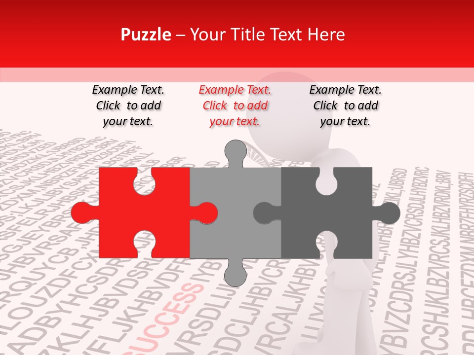 Glass Win Opportunity PowerPoint Template