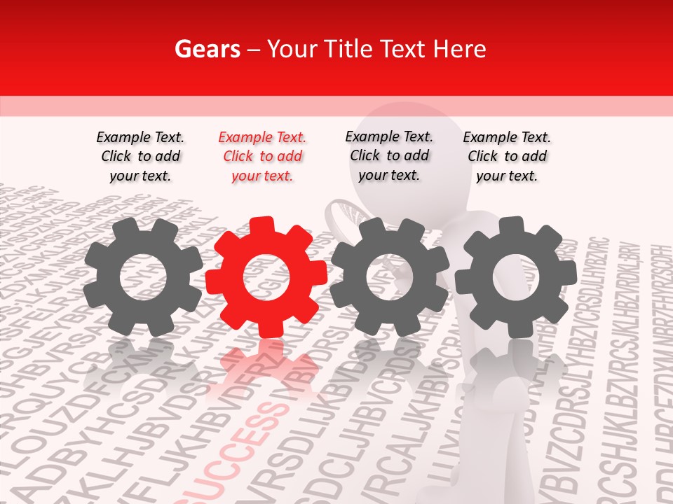 Glass Win Opportunity PowerPoint Template