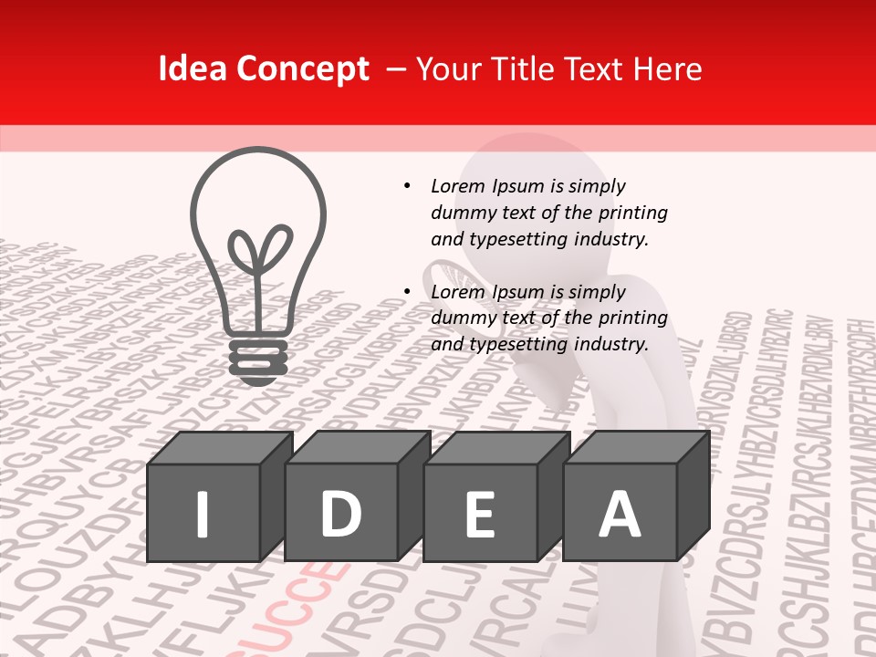 Glass Win Opportunity PowerPoint Template