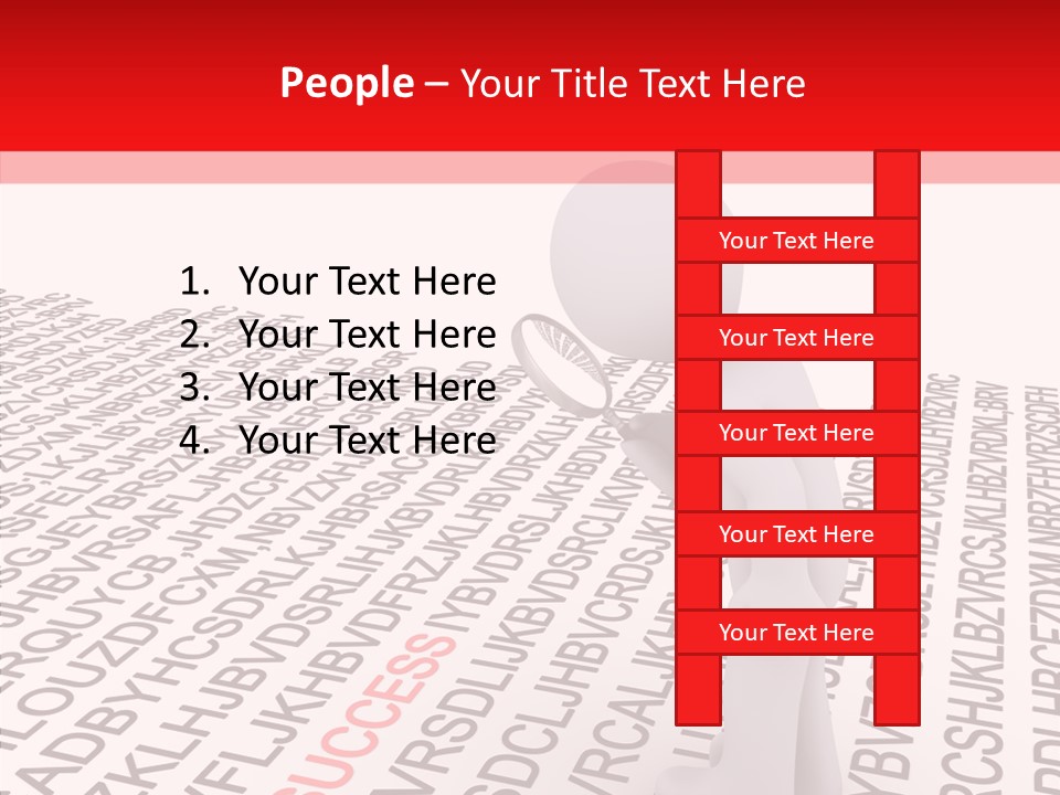 Glass Win Opportunity PowerPoint Template