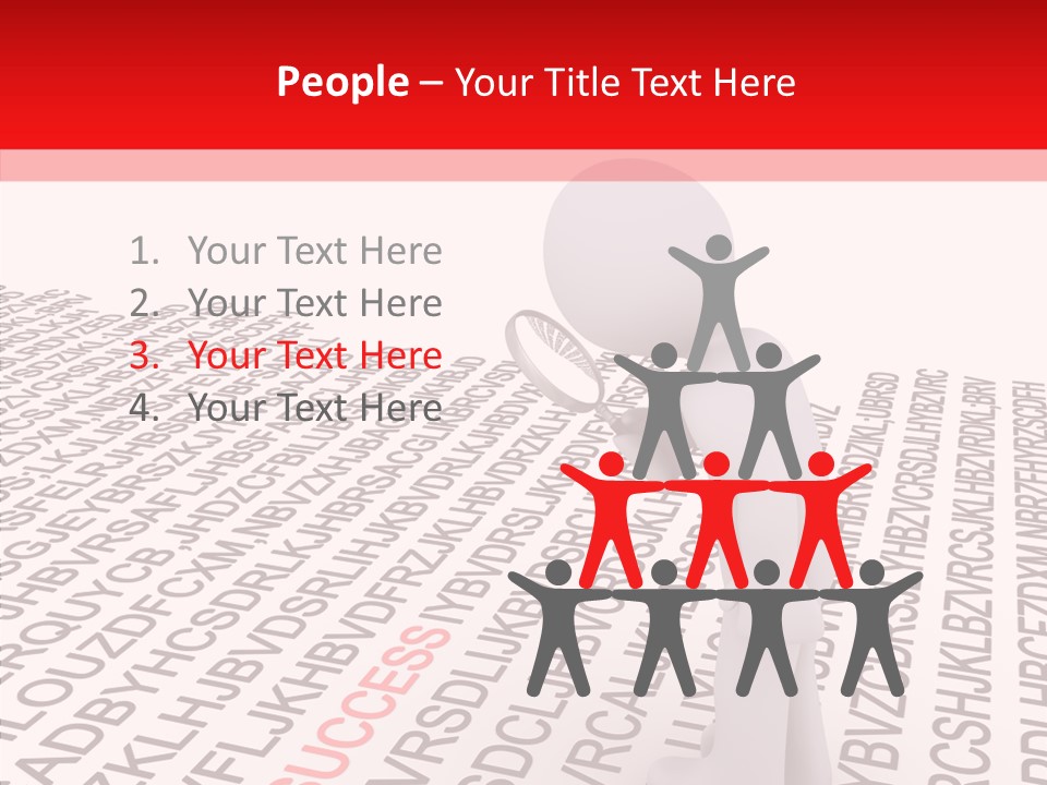 Glass Win Opportunity PowerPoint Template