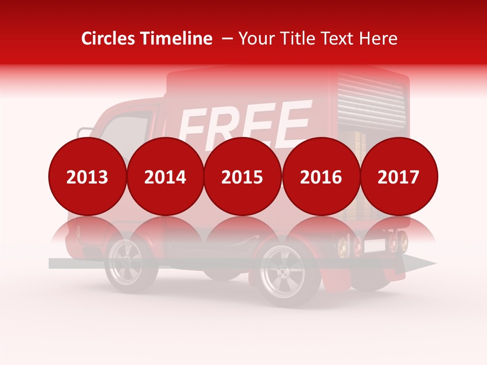 Container Mail Shipping PowerPoint Template