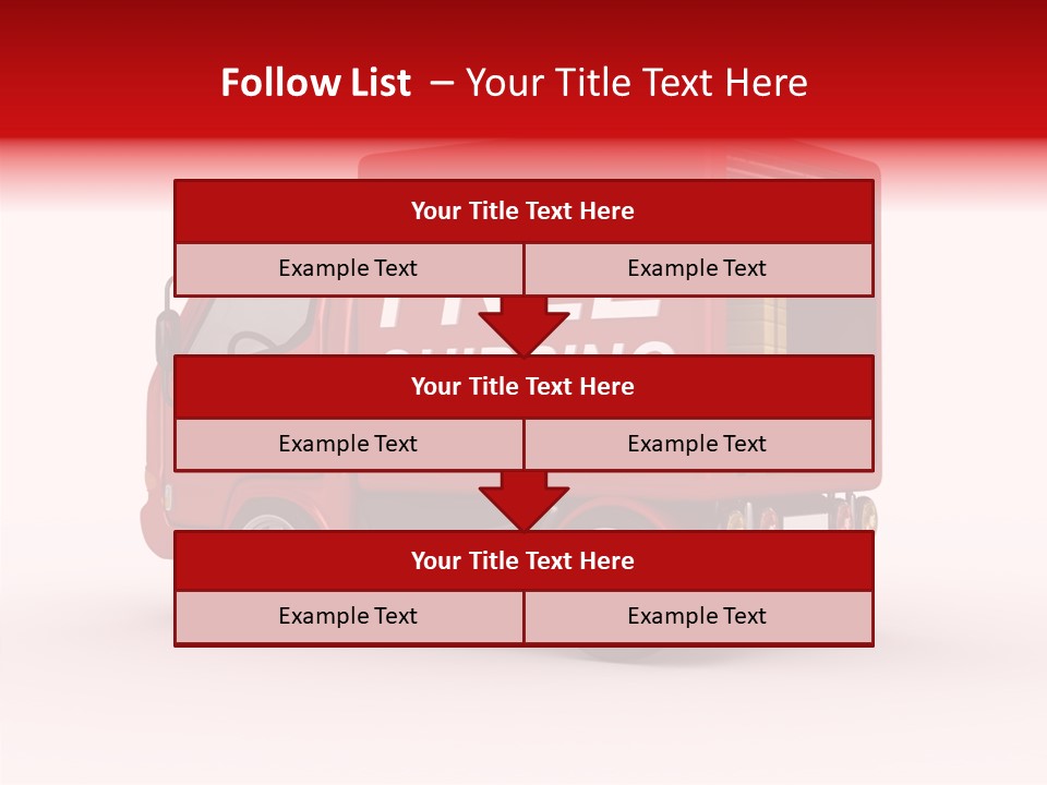 Container Mail Shipping PowerPoint Template