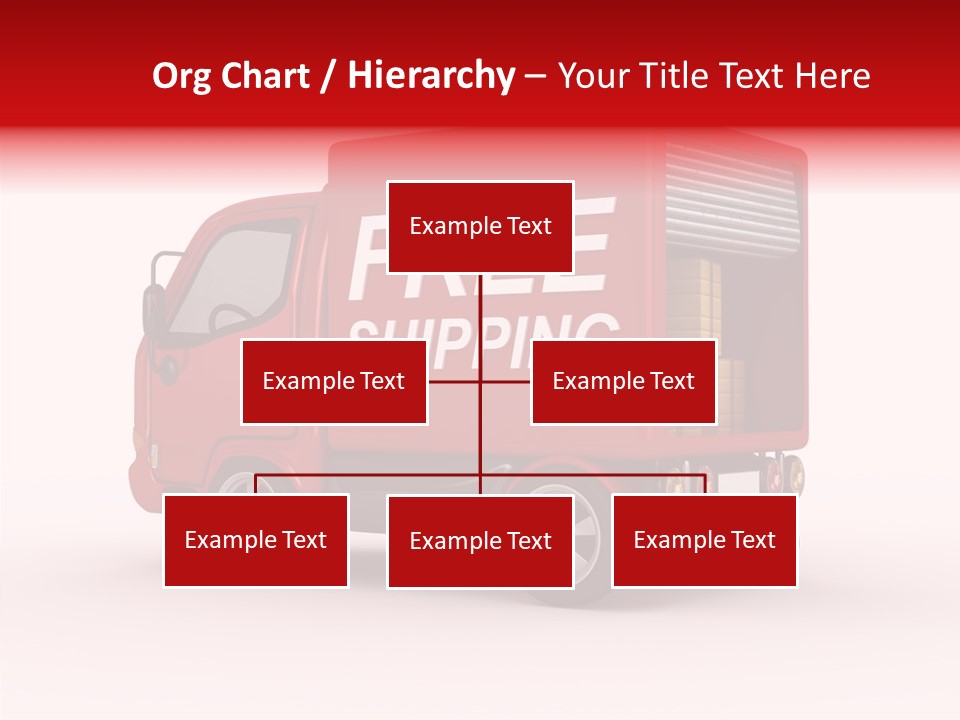 Container Mail Shipping PowerPoint Template