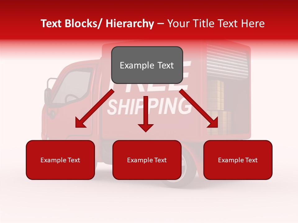 Container Mail Shipping PowerPoint Template