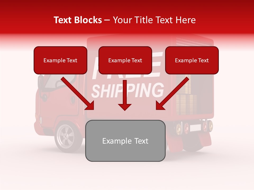Container Mail Shipping PowerPoint Template