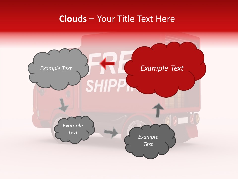 Container Mail Shipping PowerPoint Template