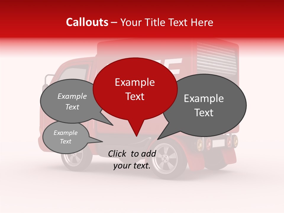 Container Mail Shipping PowerPoint Template