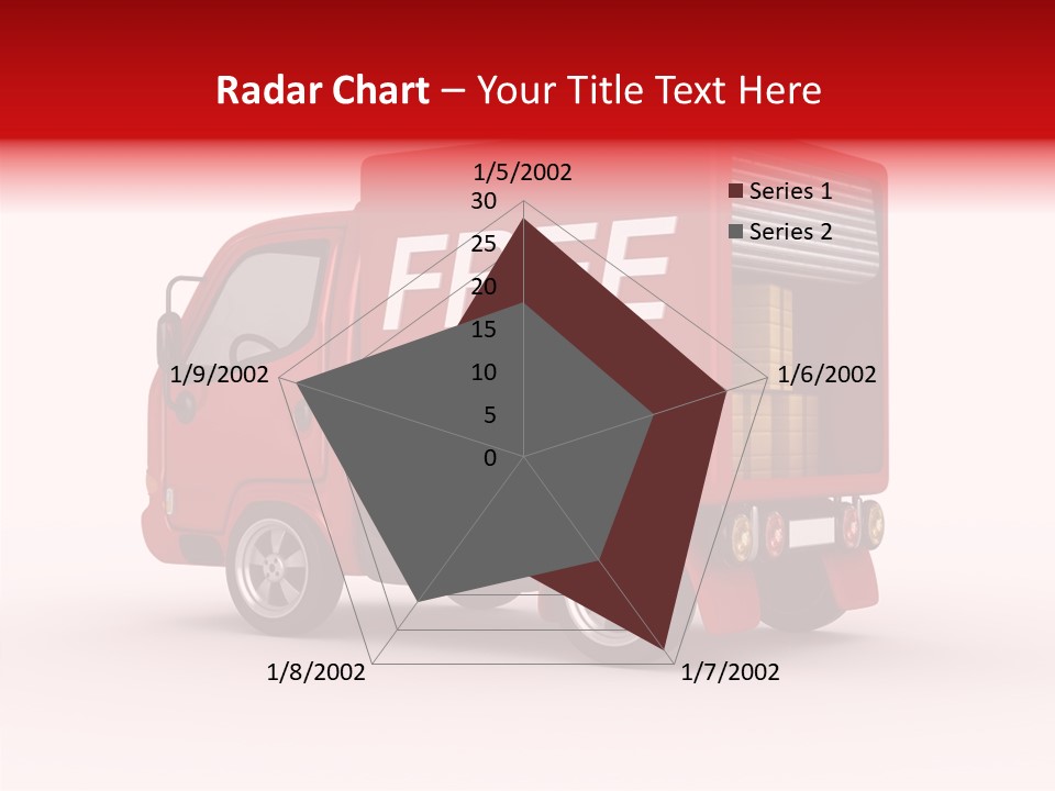 Container Mail Shipping PowerPoint Template