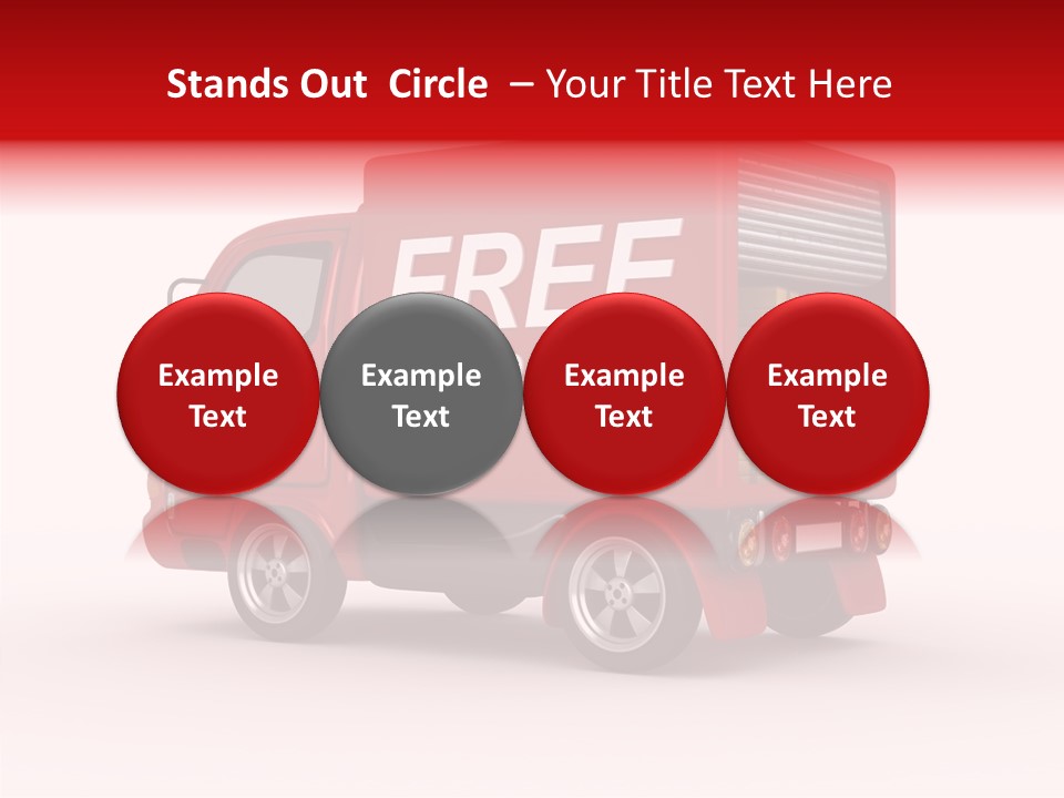 Container Mail Shipping PowerPoint Template