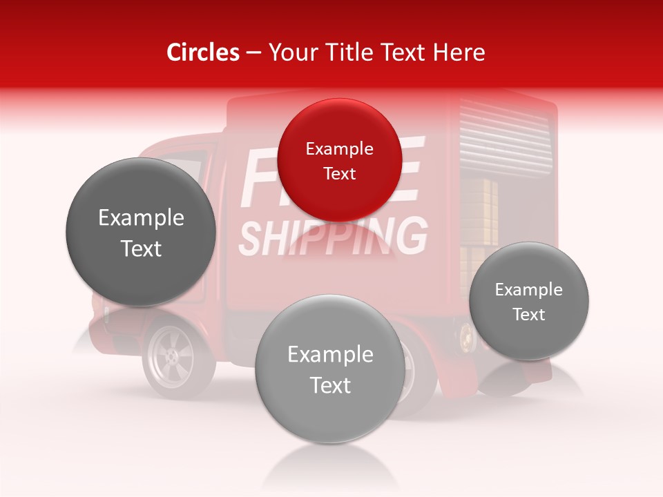 Container Mail Shipping PowerPoint Template