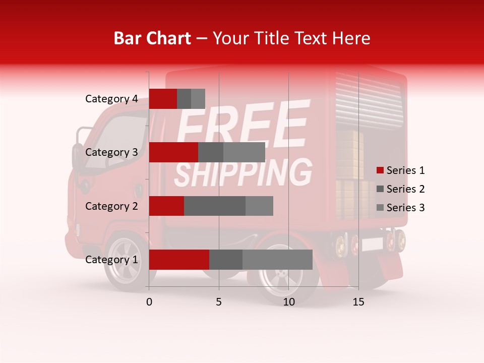 Container Mail Shipping PowerPoint Template