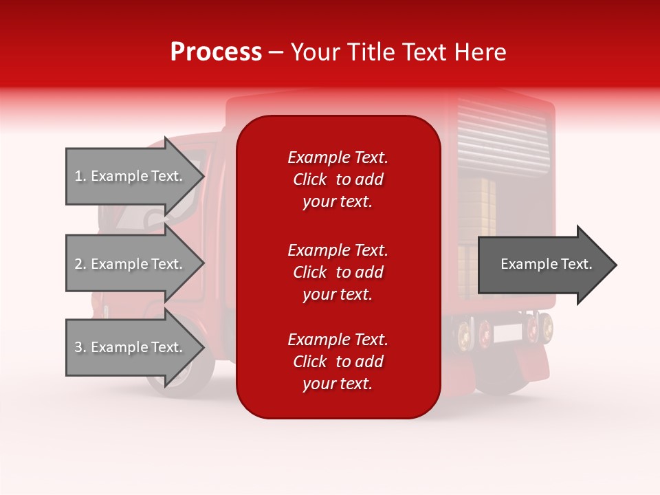 Container Mail Shipping PowerPoint Template