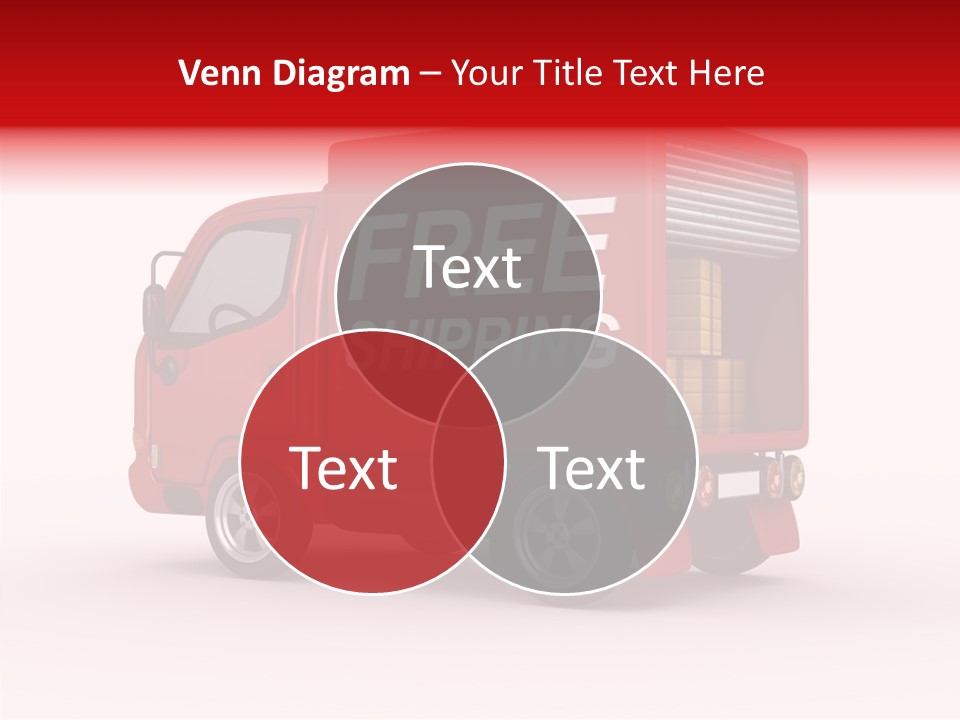 Container Mail Shipping PowerPoint Template